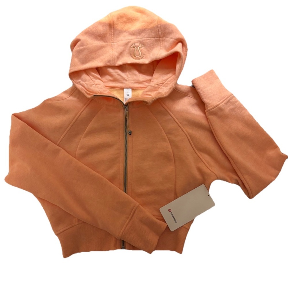 Lululemon Scuba Peach Bellini Heathered NWT
